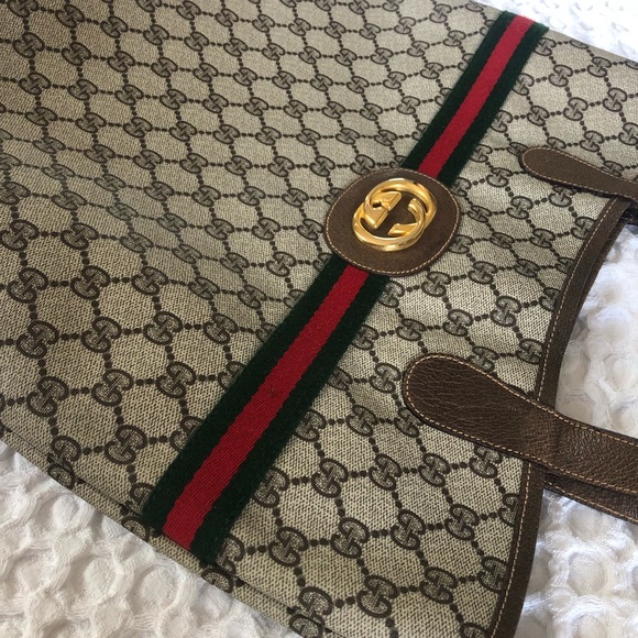 ‼️SOLD‼️🍒 Authentic Gucci Shopper Tote 🍒 - Picture 15 of 16